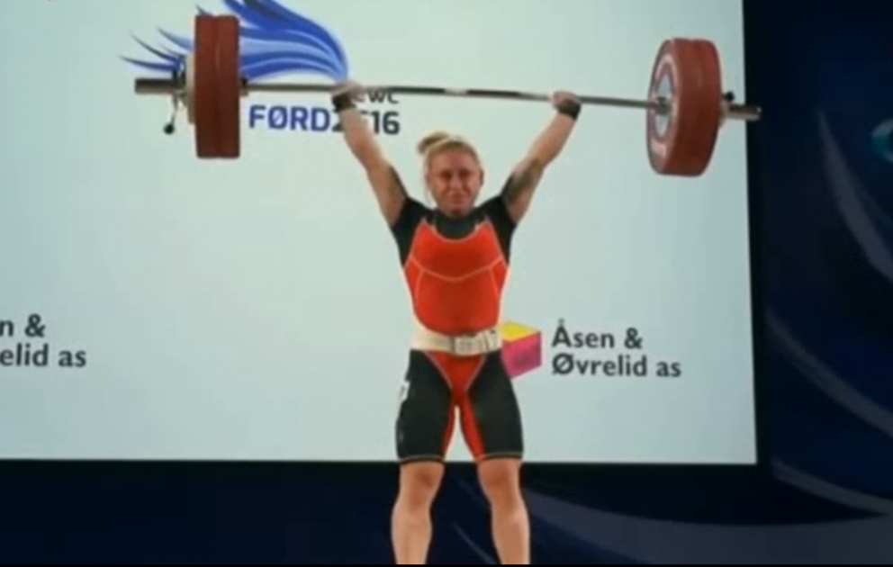 Atletimiz Avropa çempionatında qızıl medal qazanıb VİDEO