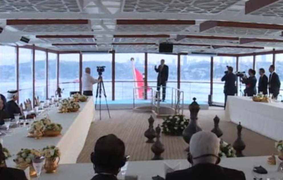 Dinner reception was hosted in honor of heads of state and government VIDEO