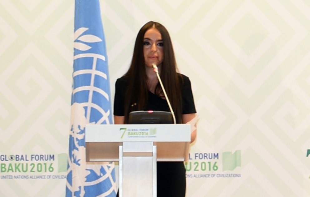 Лейла Алиева: Наш лозунг – «одно слово, одно будущее» ВИДЕО