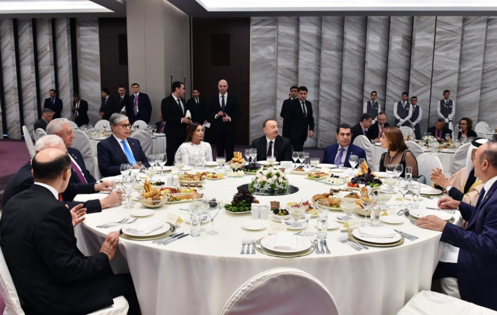 Dinner reception was hosted in honor of participants of 7th Global Forum of UNAOC VIDEO