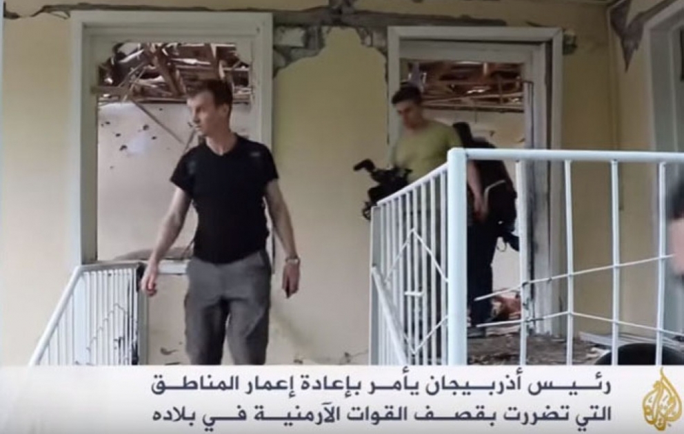 Əl-Cəzirə kanalı ermənilərin azərbaycanlı mülki əhaliyə vurduğu ziyanla bağlı reportaj yayımlayıb VİDEO