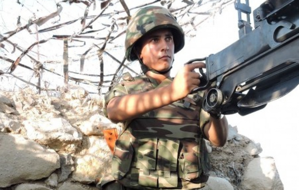 Ermənistan silahlı qüvvələrinin bölmələri sutka ərzində atəşkəs rejimini 112 dəfə pozub VİDEO