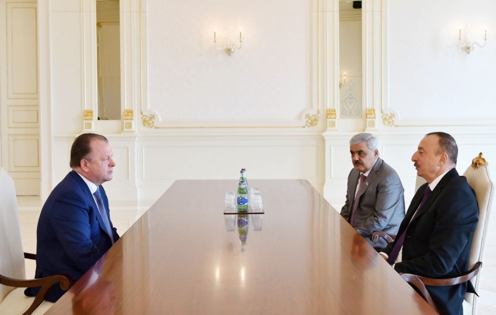 President Ilham Aliyev received President of International Judo Federation VIDEO