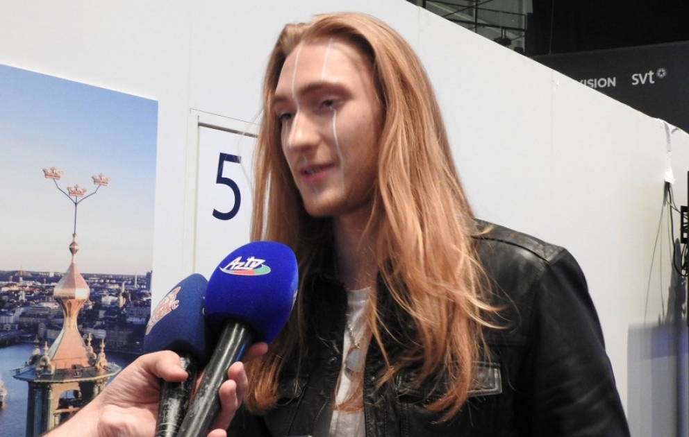Aleksandr İvanov: Bakı tamaşaçılarını “Eurovision-2016” yarışmasında mənə dəstək olmağa çağırıram VİDEO