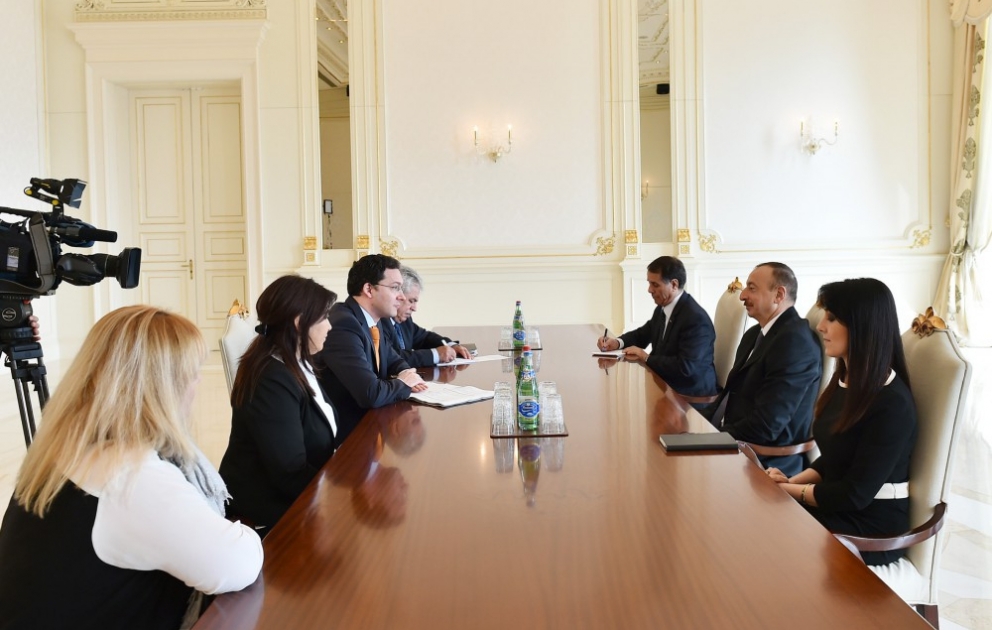 President Ilham Aliyev received delegation led by Bulgarian Foreign Minister VIDEO