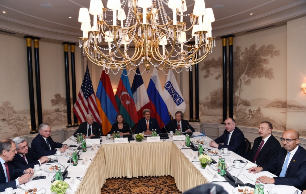 Meeting with participation of Azerbaijani and Armenian presidents held in Vienna VIDEO