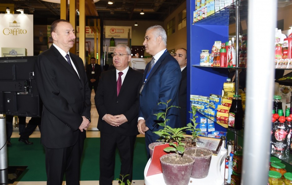 Salons de l’alimentation et de l’agriculture : visite du président Ilham Aliyev VIDEO