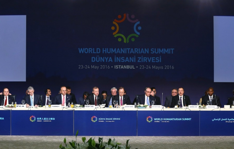 President Ilham Aliyev addressed World Humanitarian Summit in Istanbul VIDEO