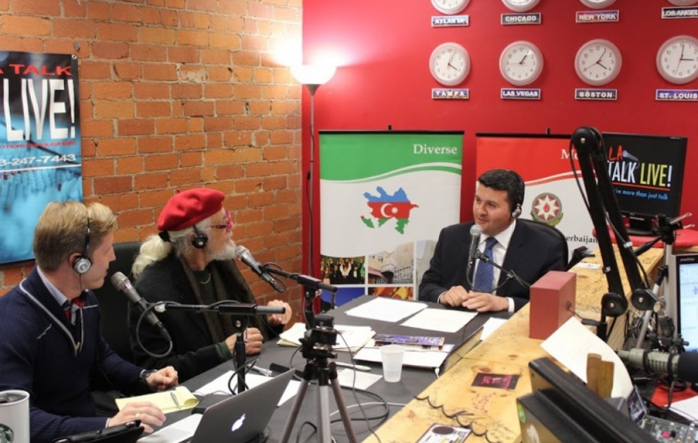 Los-Ancelesdəki “LA Talk Live” radiosunda Azərbaycan mədəniyyəti, tarixi və ədəbiyyatı ilə bağlı veriliş yayımlanıb VİDEO