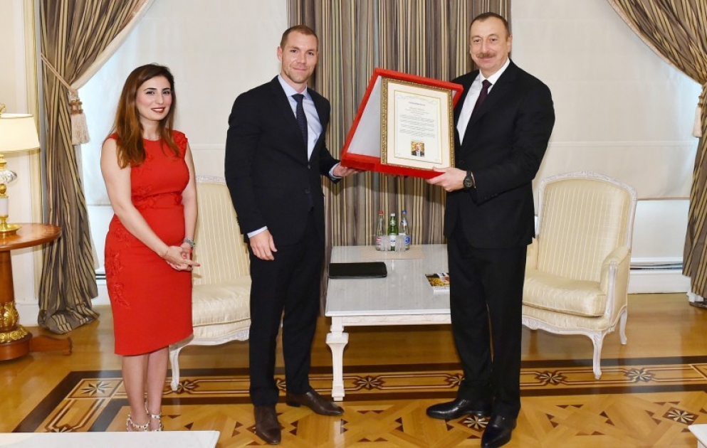 President Ilham Aliyev received Editor-in-Chief and Regional Director of The Business Year magazine VIDEO