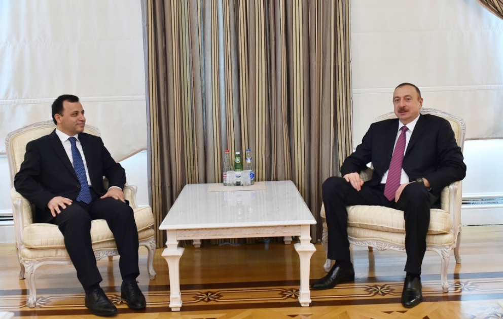 Azərbaycan Prezidenti İlham Əliyev Türkiyə Konstitusiya Məhkəməsi sədrinin başçılıq etdiyi nümayəndə heyətini qəbul edib VİDEO