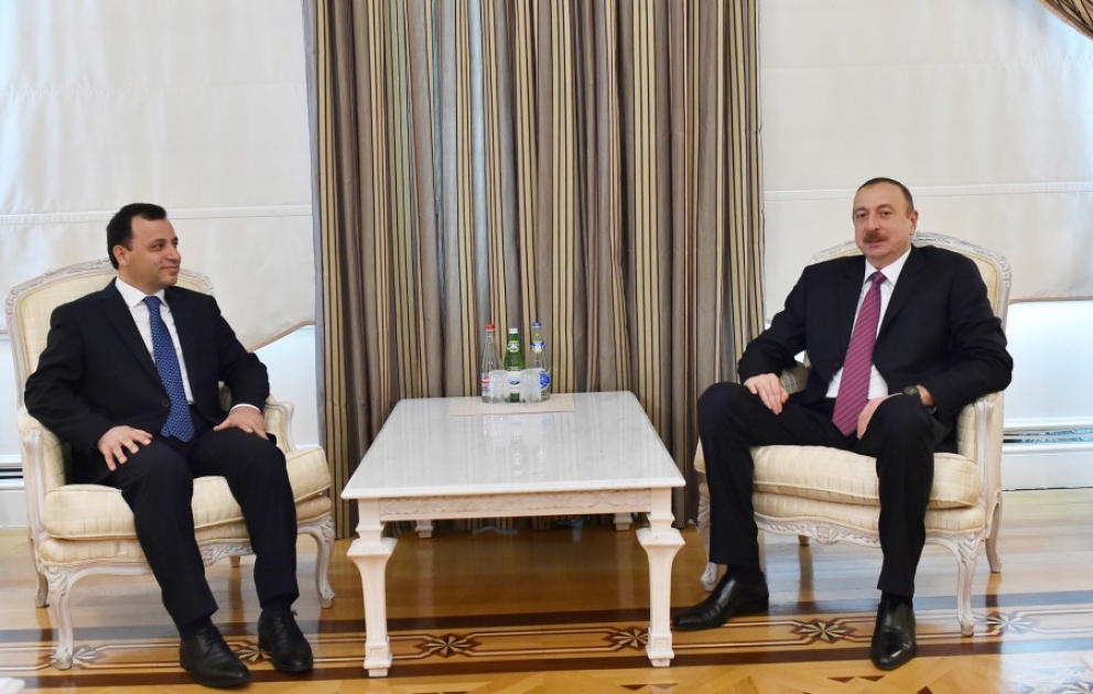 Le président azerbaïdjanais reçoit une délégation menée par le président de la Cour constitutionnelle turque VIDEO
