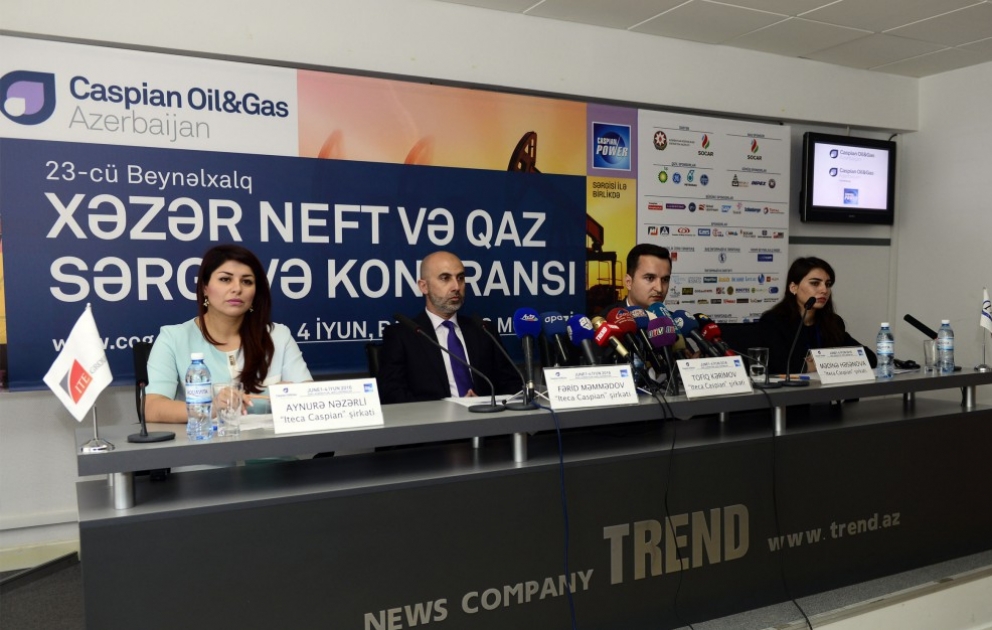 В выставке Caspian Oil&Gas 2016 примут участие 240 компаний из 30 стран ВИДЕО