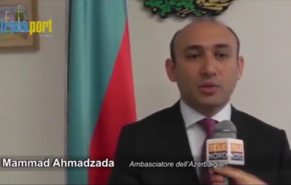 İtaliya televiziya kanalında Azərbaycanın nəqliyyat imkanları barədə danışılıb VİDEO