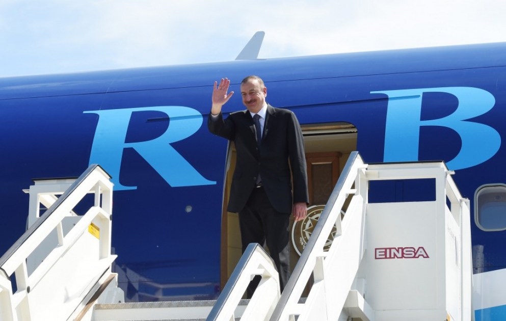 Arbeitsbesuch von Präsident Ilham Aliyev in Berlin zu Ende gegangen VIDEO