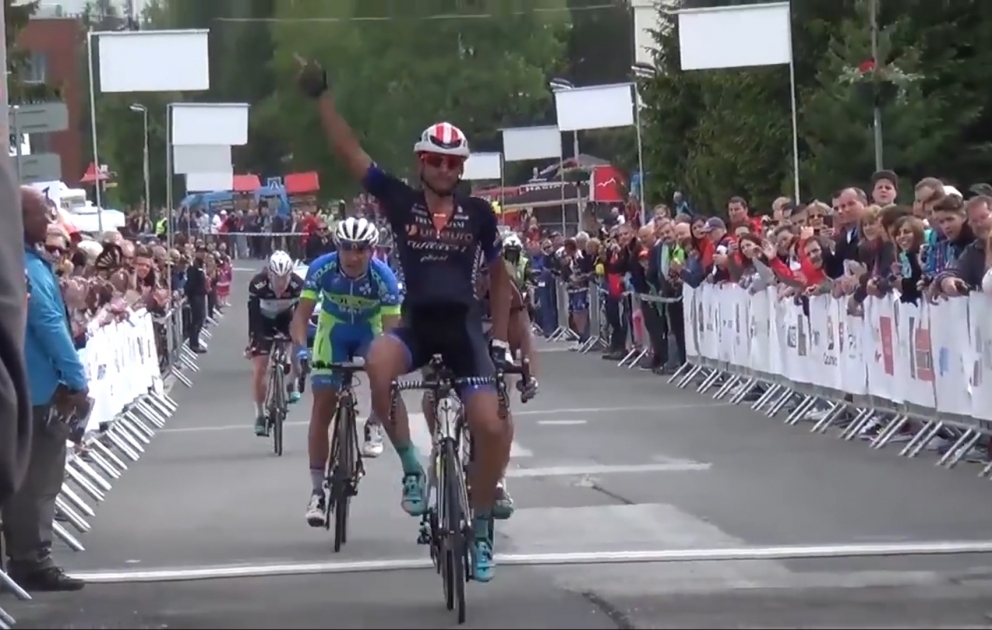 Azərbaycan velosipedçisi Slovakiyada üçüncü olub VİDEO