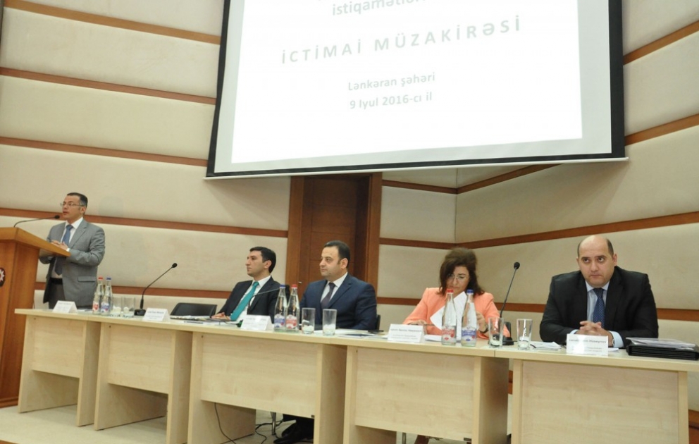 Milli iqtisadiyyatın strateji yol xəritəsi Lənkəranda müzakirə olundu VİDEO