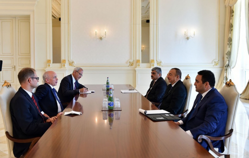 President Ilham Aliyev received delegation of Swiss Confederation VIDEO