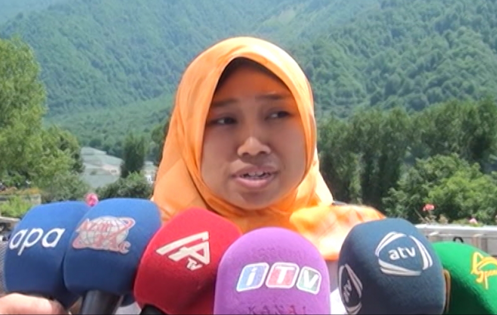 Yay məktəbinin indoneziyalı iştirakçısı: Nicdəki alban kilsəsinin təmiri və mühafizəsi təqdirəlayiqdir VİDEO