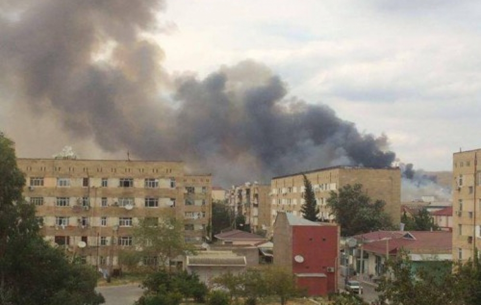 Произошел взрыв на заводе «Араз» Министерства оборонной промышленности в городе Ширван ВИДЕО