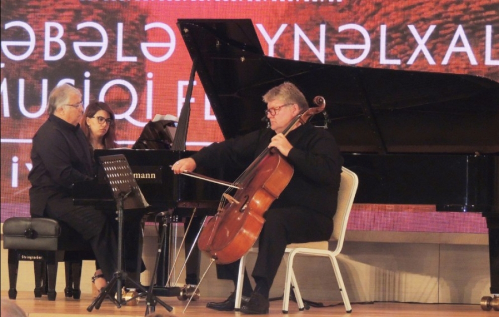 Beynəlxalq musiqi festivalında Azərbaycan və Avropa bəstəkarlarının əsərləri səsləndirilib VİDEO