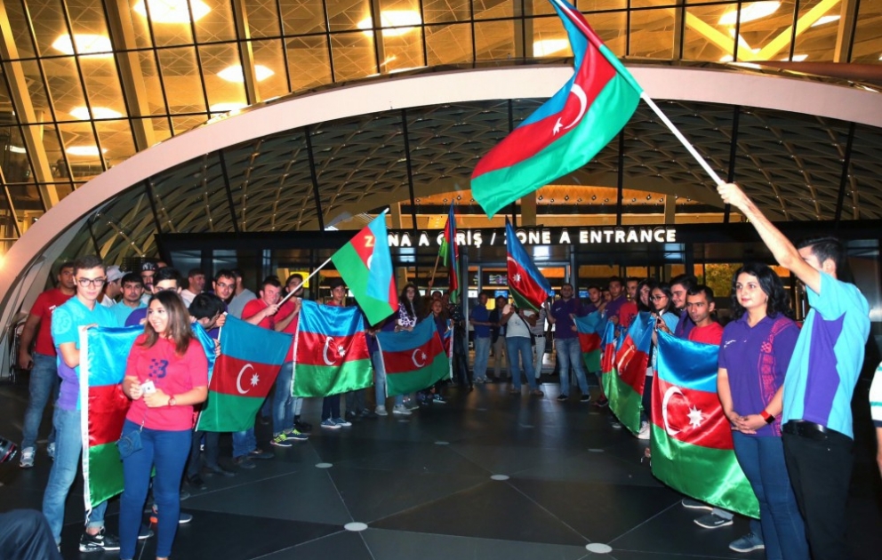 JO: l’équipe olympique d’Azerbaïdjan part pour le Brésil VIDEO