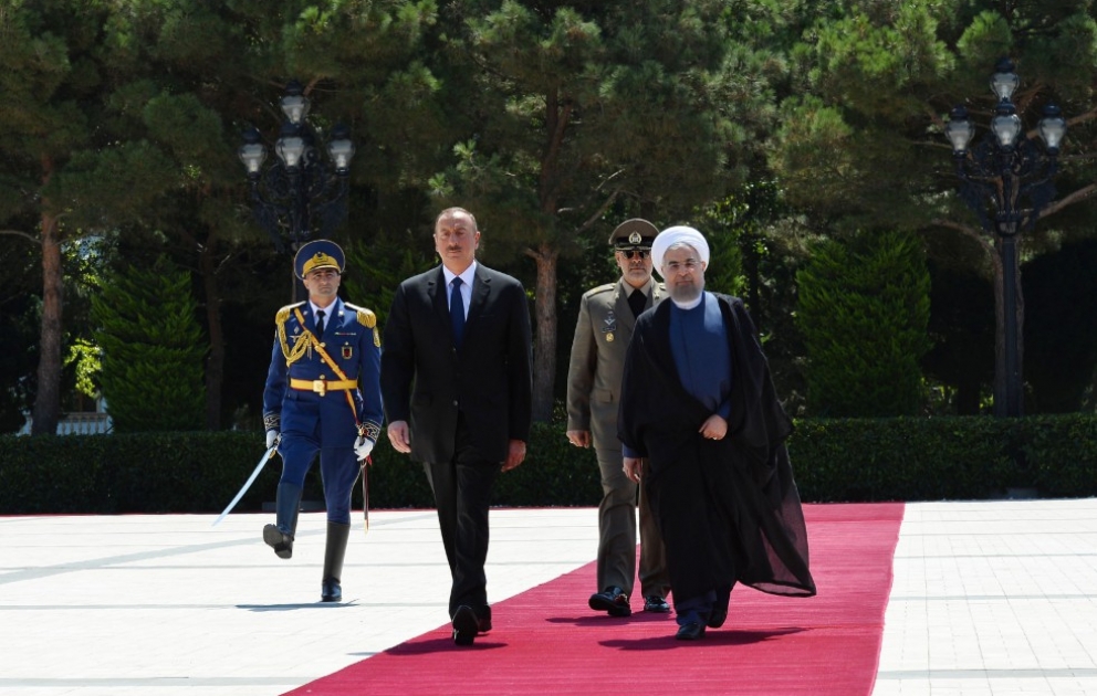 Offizieller Empfang von Irans Präsident Hassan Rohani VIDEO
