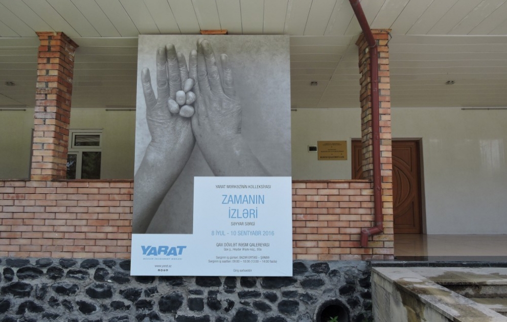 YARAT İncəsənət Məkanının Qaxda təşkil etdiyi sərgiyə xarici turistlər böyük maraq göstərir VİDEO