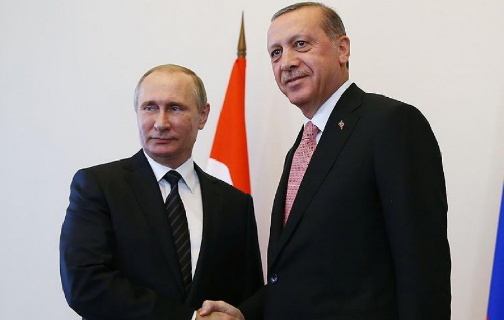 Sankt-Peterburqda Rusiya və Türkiyə prezidentlərinin görüşü keçirilib [YENİLƏNİB] VİDEO