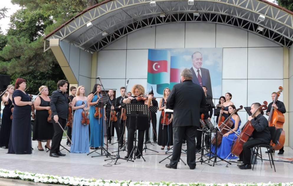 “Kiyev virtuozları” Kamera Orkestri Zaqatalada VİDEO