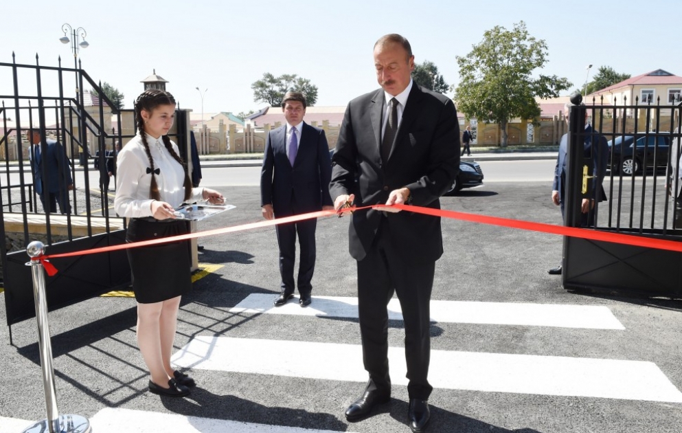 В Габале сдан в эксплуатацию детский сад, построенный по инициативе Фонда Гейдара Алиева ВИДЕО