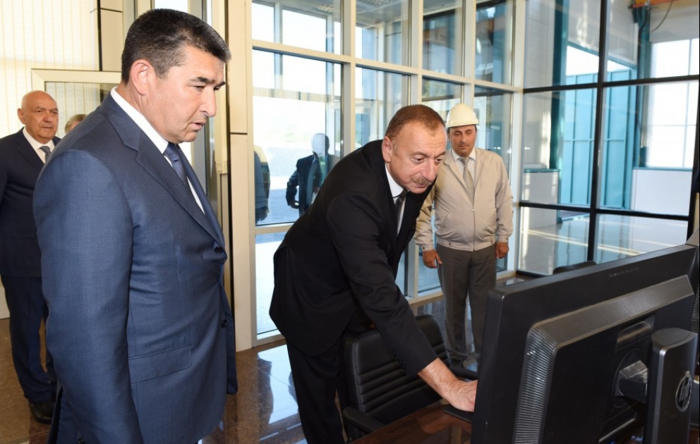 “İsmayıllı-2” Su Elektrik Stansiyası istifadəyə verilib VİDEO