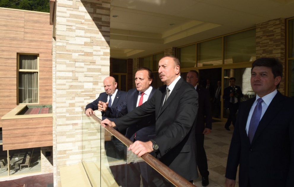 Gabala : l’hôtel Qafqaz Tufandağ Mountain Resort ouvre ses portes VIDEO