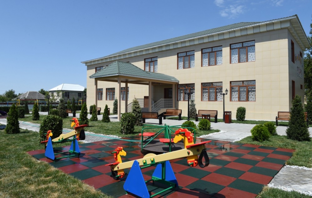 Inauguration d’une école maternelle à Ismayilli VIDEO