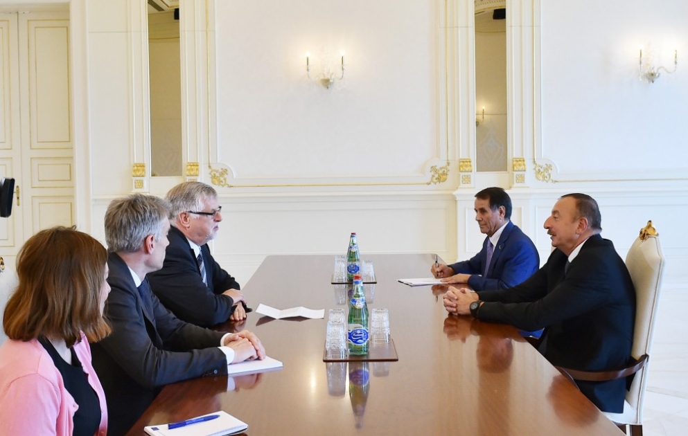 President Ilham Aliyev received EU Special Representative for South Caucasus VIDEO