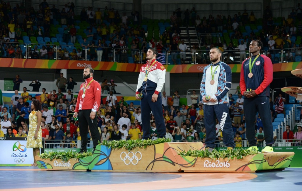 Şərif Şərifov komandamıza "Rio-2016"nın 14-cü medalını qazandırıb [YENİLƏNİB] VİDEO
