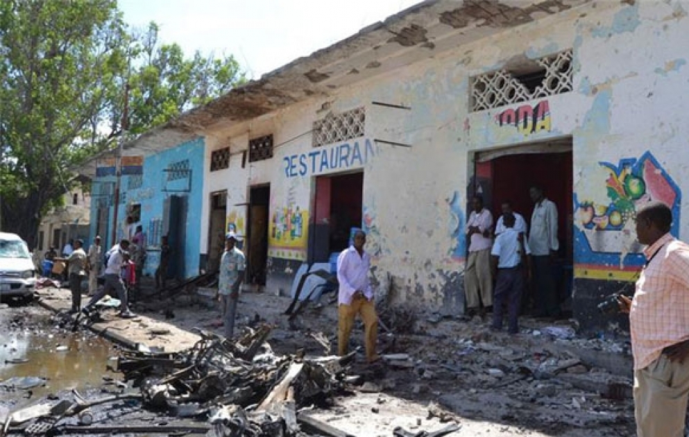 Somalidə terror aktı: 20-dən çox insan ölüb VİDEO