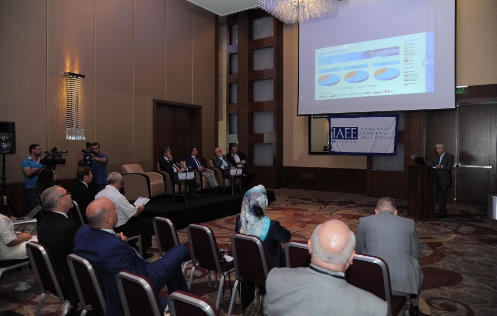 Bakıda Enerji İqtisadiyyatı üzrə Beynəlxalq Assosiasiyanın I Avrasiya konfransı keçirilir[YENİLƏNİB] VİDEO