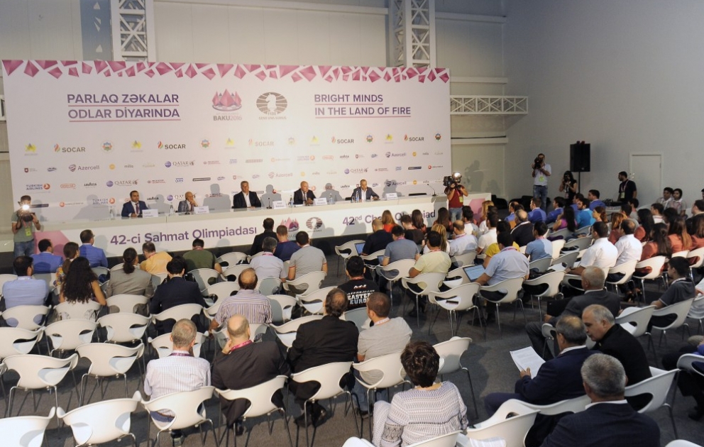 176 countries register for participating in Baku World Chess Olympiad VIDEO