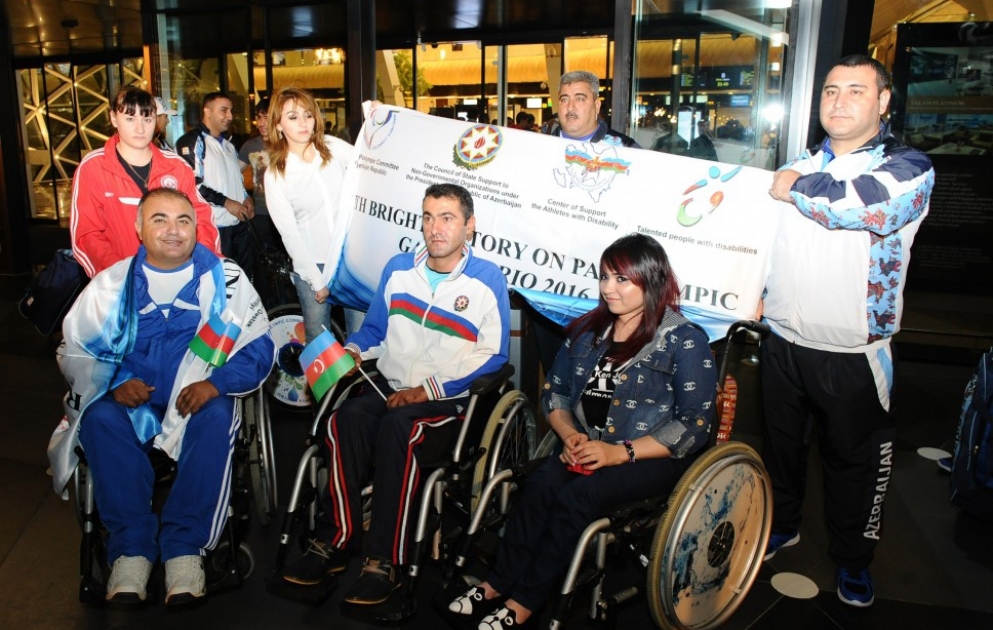 Jeux paralympiques de Rio : la délégation azerbaïdjanaise en route pour le Brésil VIDEO