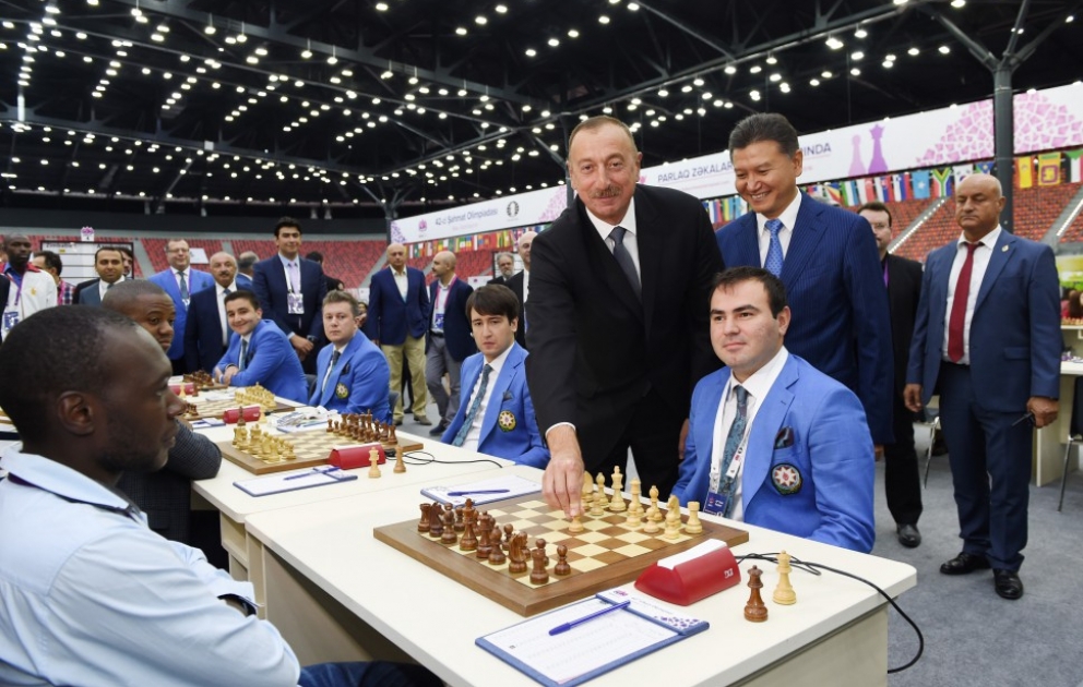 La première ronde de la 42e Olympiade d’échecs est lancée Le président Ilham Aliyev présent à la cérémonie VIDEO