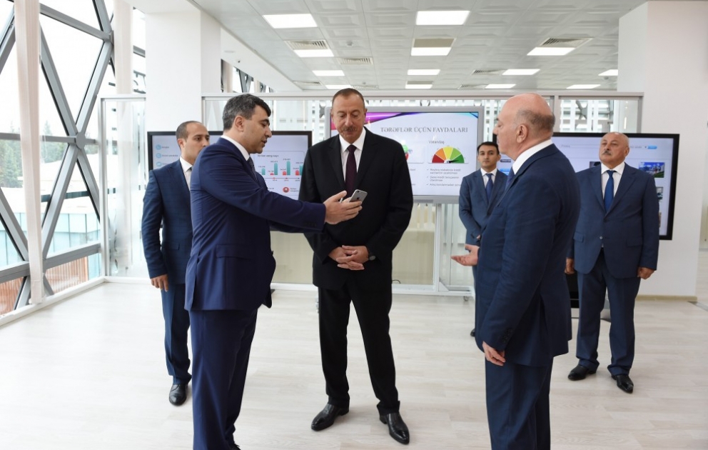Президент Ильхам Алиев открыл в Масаллы комплекс «ASAN həyat» [ОБНОВЛЕНО] ВИДЕО