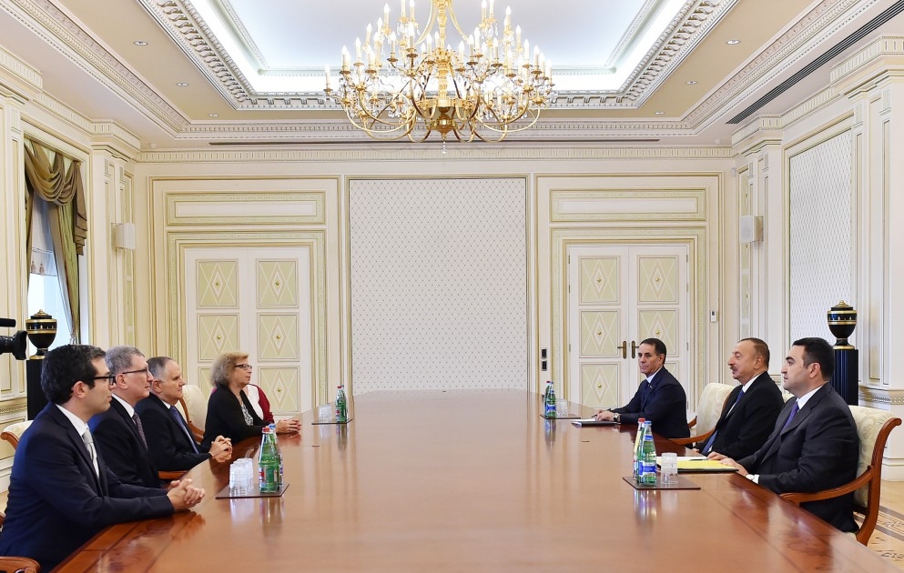 President Ilham Aliyev received President of Swiss Federation of Jewish Communities VIDEO