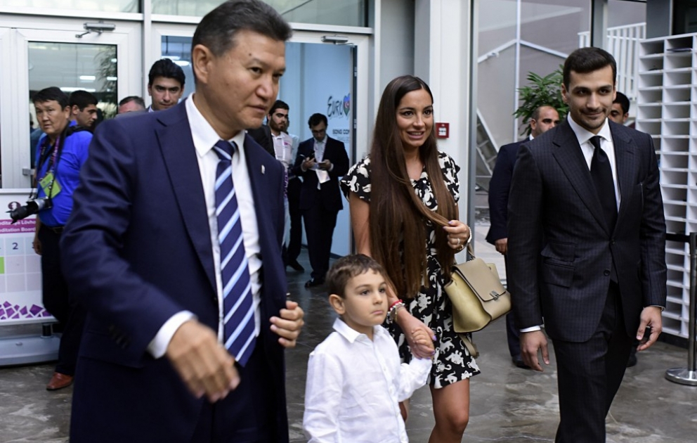 Arzu Aliyeva visits Baku Chess Olympiad venue VIDEO