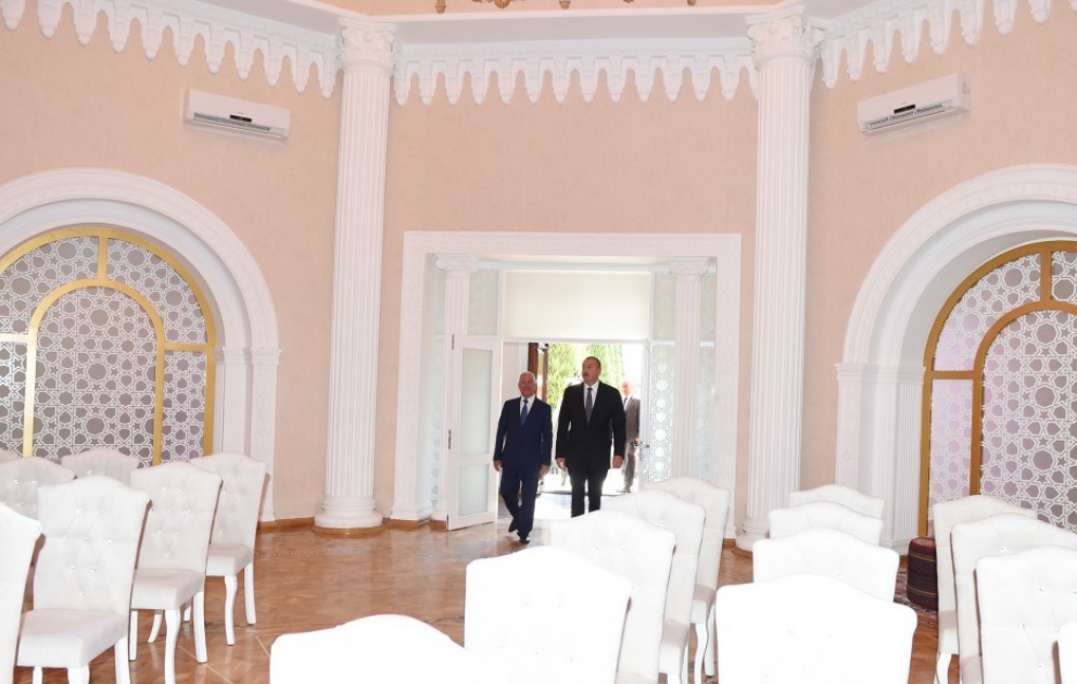 New building of Marriage Ceremony House inaugurated in Khachmaz VIDEO