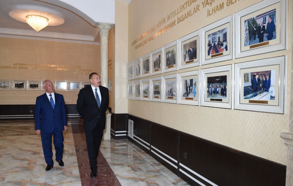 In Khachmaz neues Gebäude von Heydar Aliyev Zentrum eröffnet VIDEO