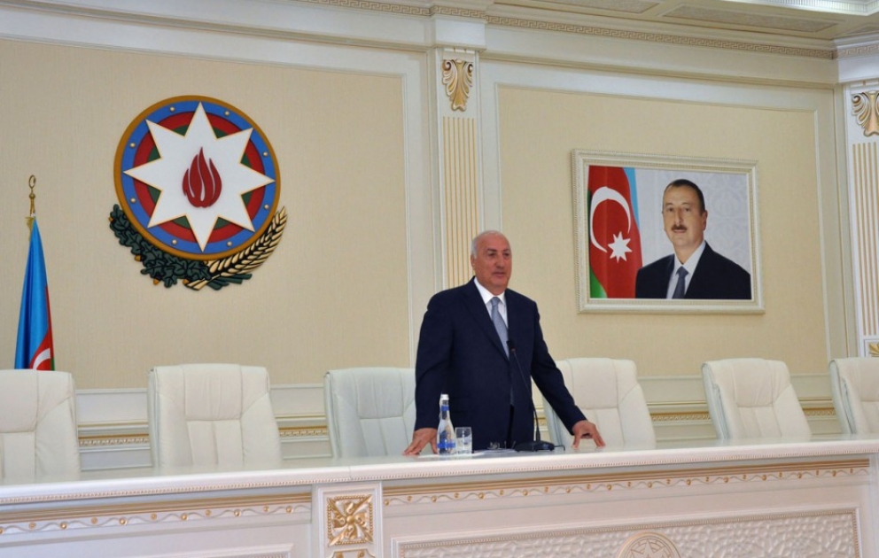 Sumqayıtda yüksək nəticə göstərərək ali məktəblərə qəbul olan məzunlarla görüş keçirilib VİDEO