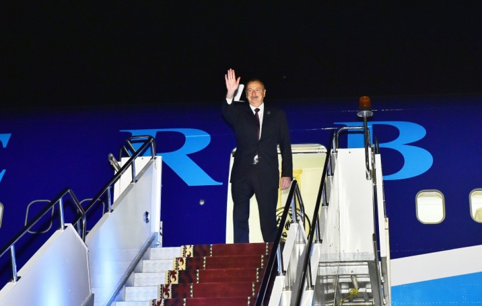 President Ilham Aliyev completed Kyrgyzstan visit VIDEO