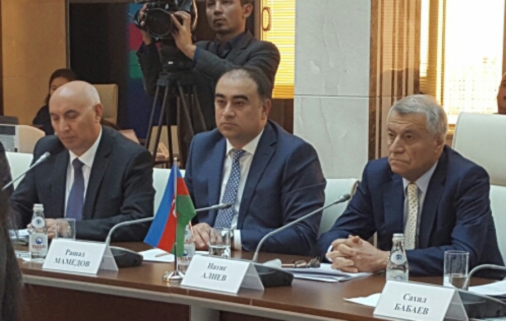 Qazaxıstan-Azərbaycan iqtisadi əməkdaşlıq üzrə hökumətlərarası komissiyanın 13-cü iclası keçirilib VİDEO