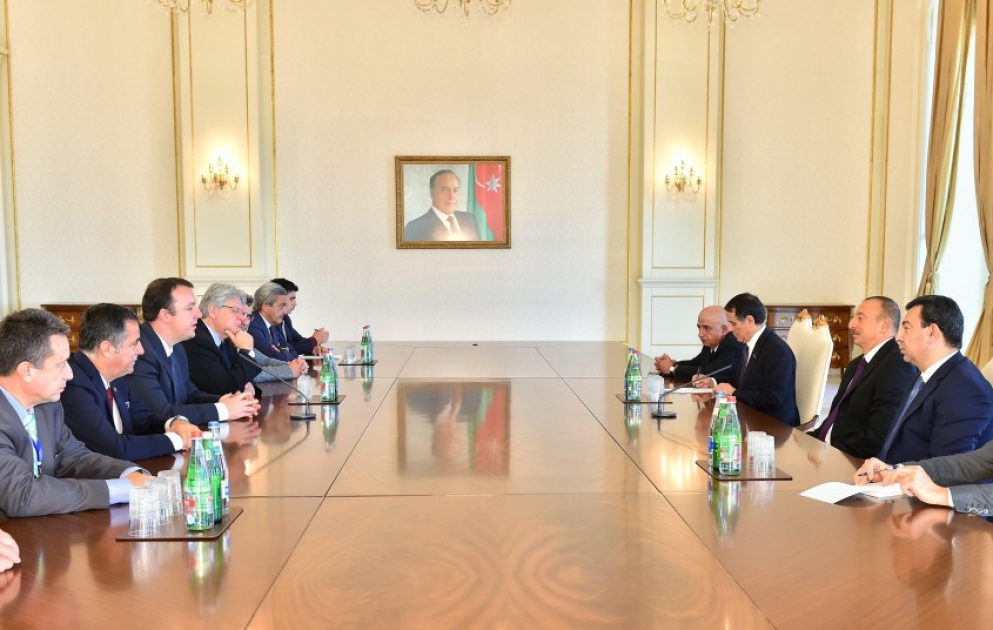 Le président Ilham Aliyev reçoit la mission d'évaluation de l'APCE pour le référendum VIDEO
